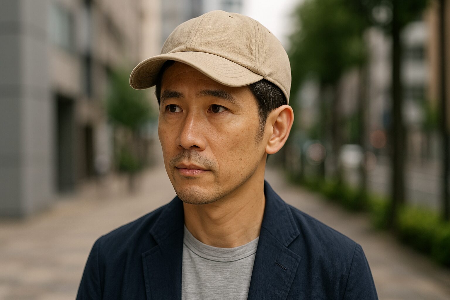 40代メンズでキャップが似合わない人でも似合う選び方