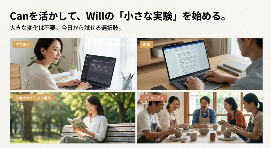 40代のやりたいことを実現する仕事と生活