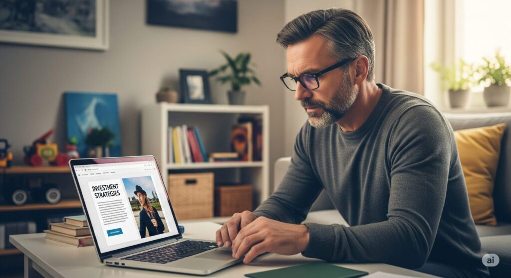 40代から始めてももう遅い？投資生活の実態をブログで紹介