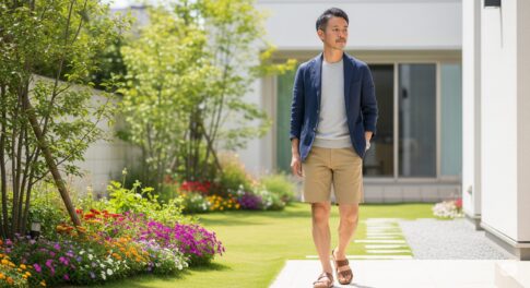 40代でショートパンツは痛いと言わせない着こなし術
