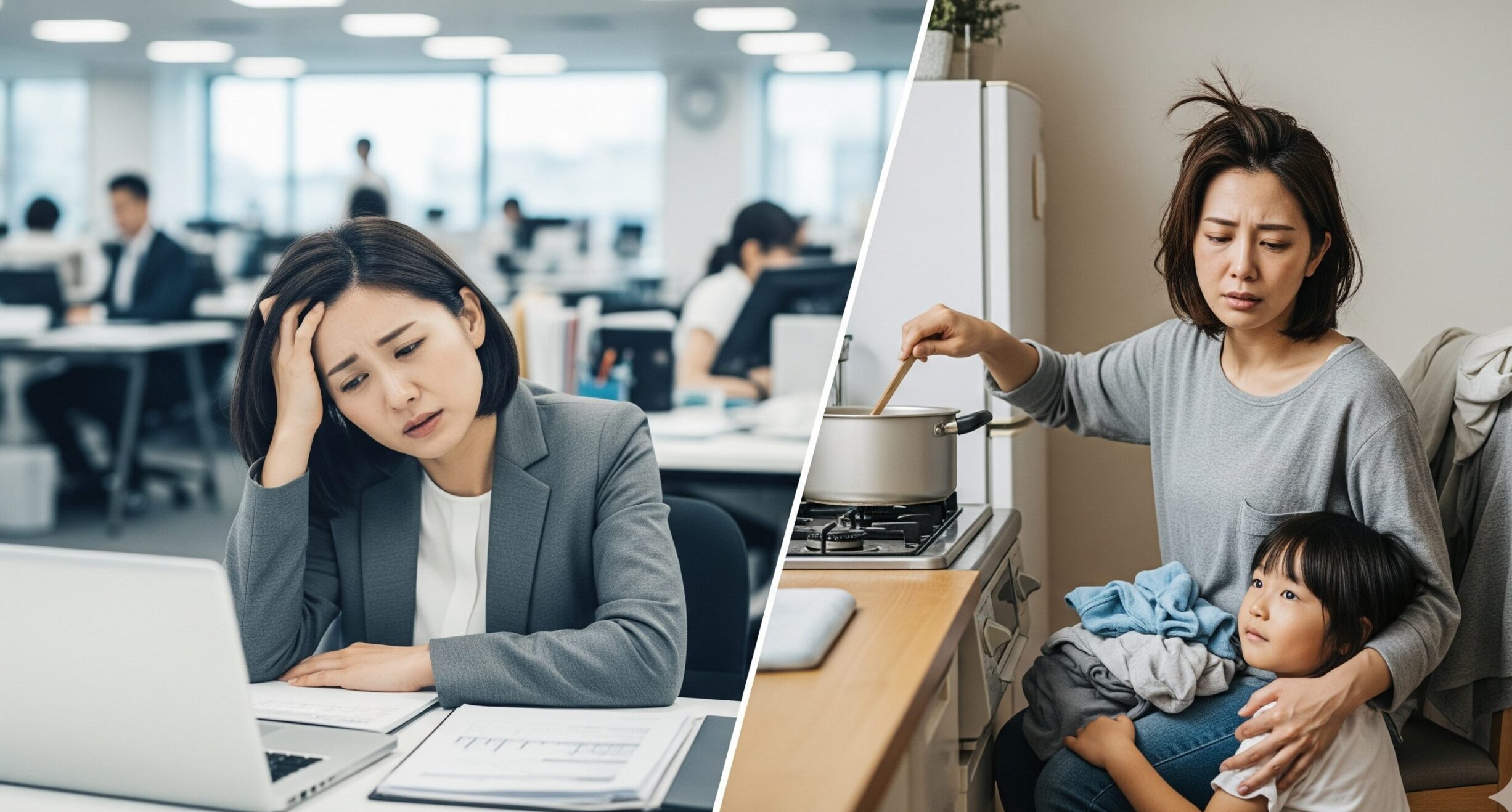 40代ワーママが疲れたと感じる根本原因