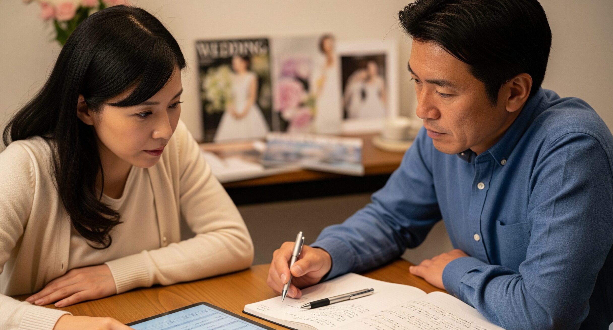 40代の結婚式の相場はいくら?