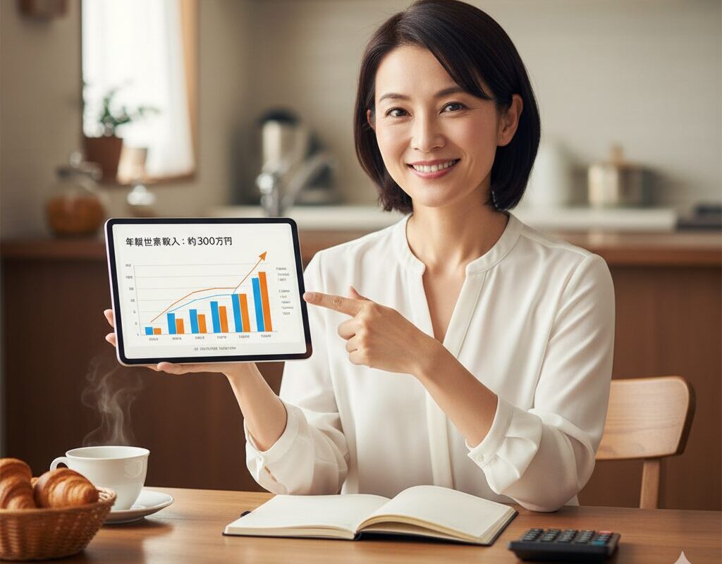 40代主婦の正社員の年収はどのくらい？