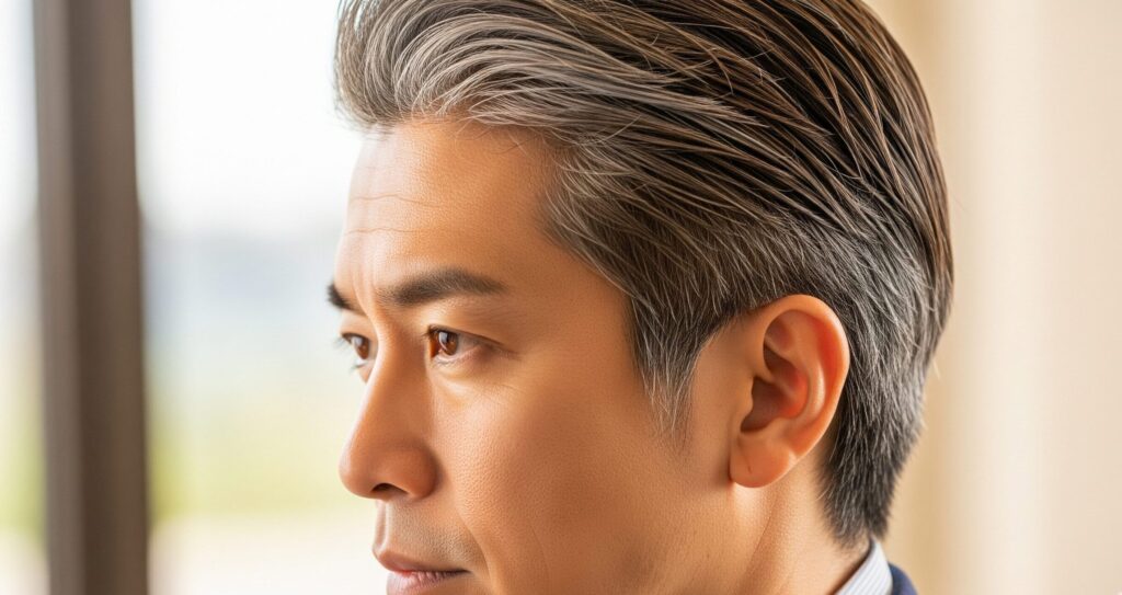 40代白髪染めない男性はあり？女性の印象とおしゃれな見せ方