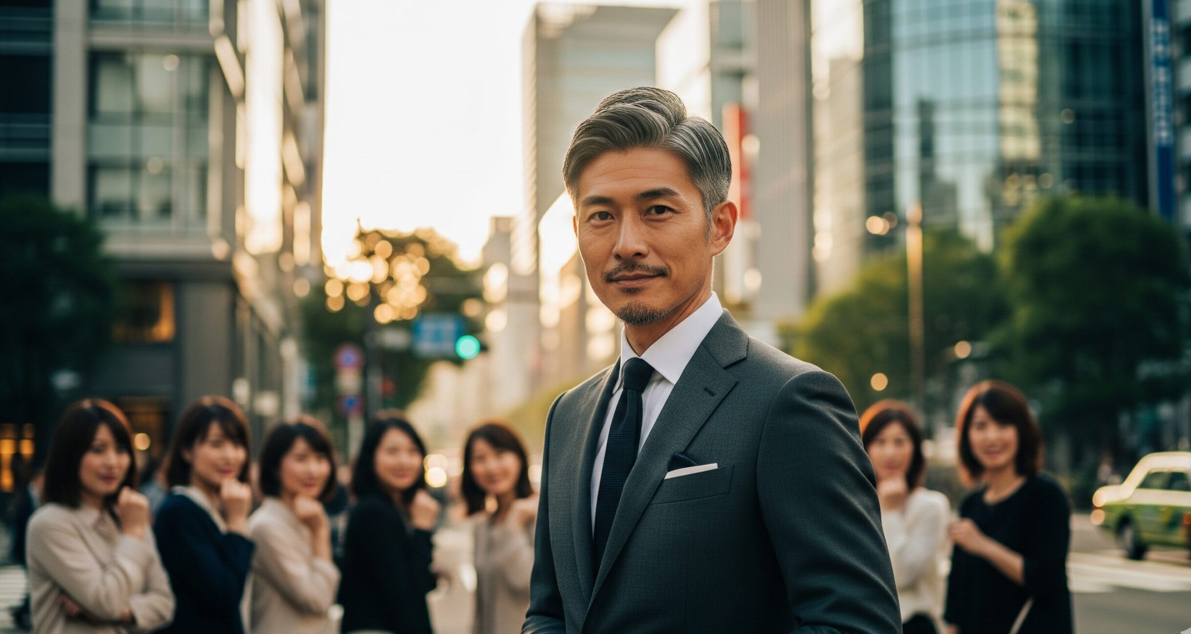 40代白髪染めない男性の現実と女性からの印象