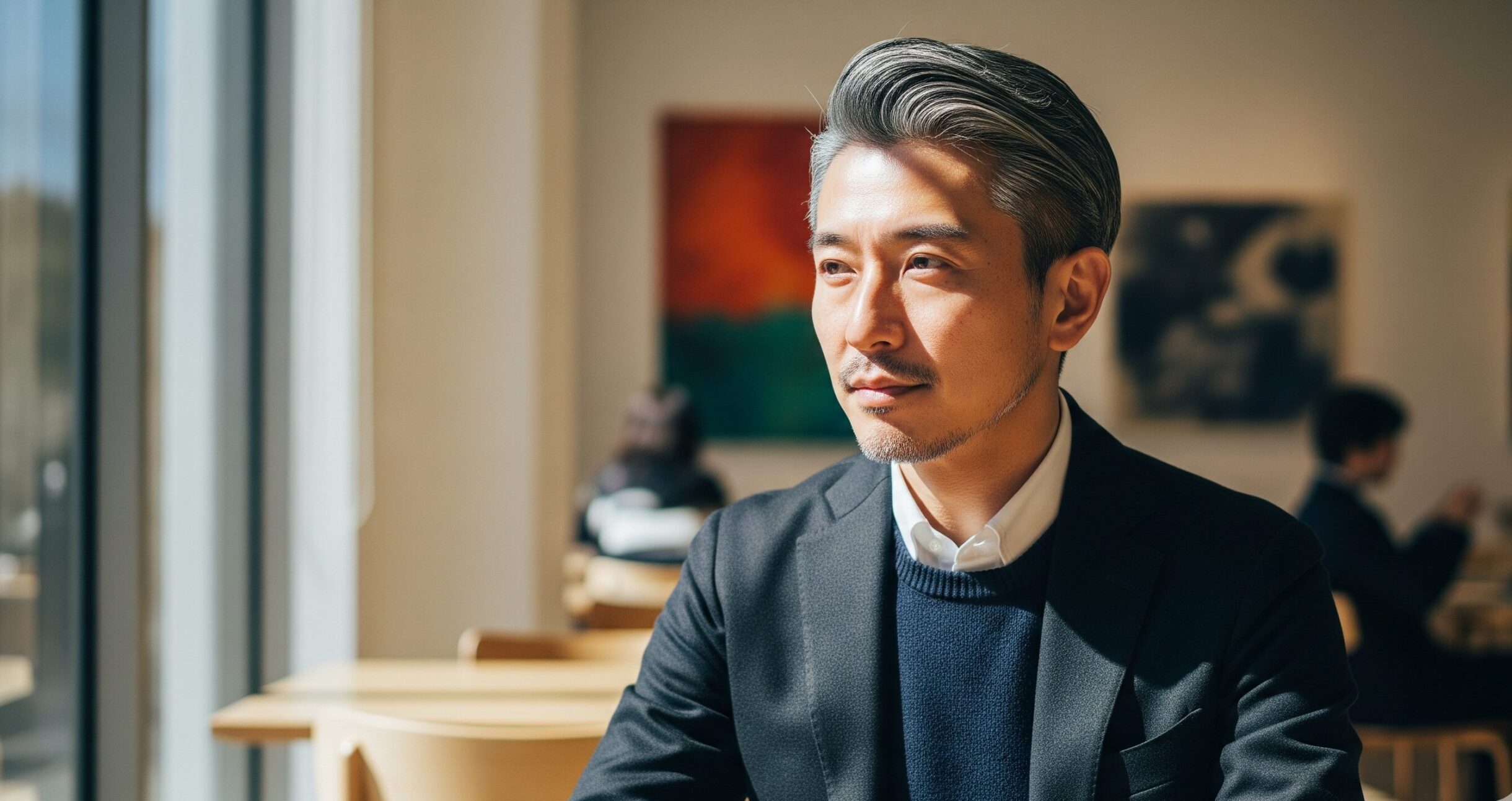 40代白髪染めない男性がおしゃれに見せる方法