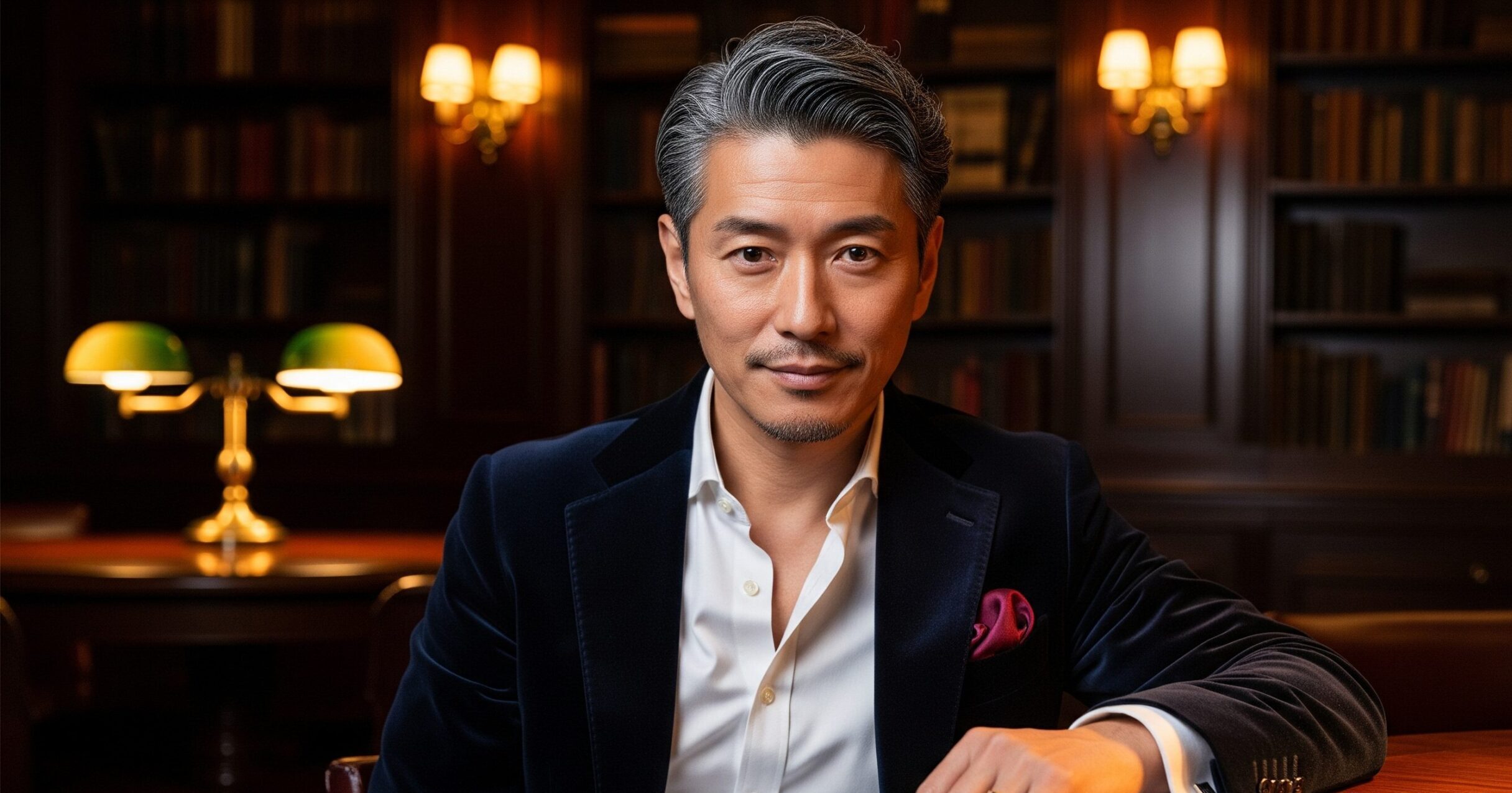 男性の白髪はダンディな色気に繋がる