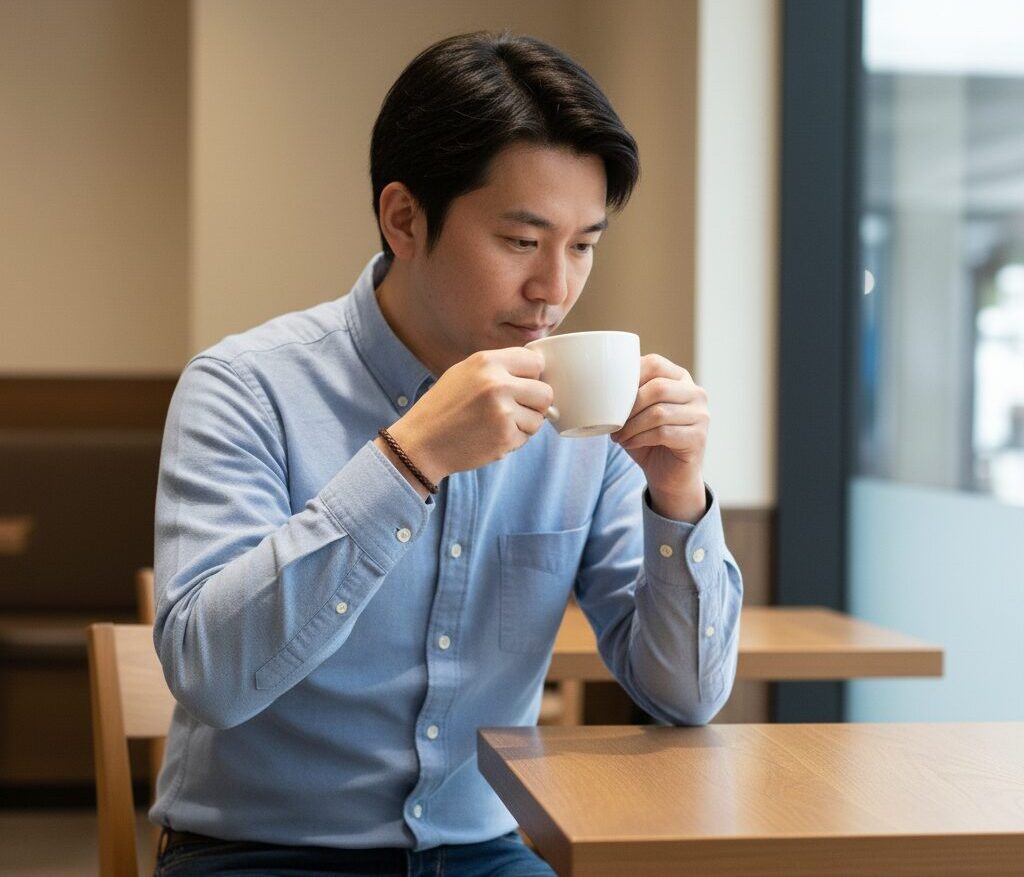 大人の魅力が増すレザーブレスレッド