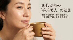 40代のネイルが痛い？老け見え回避の正解デザインとケアの極意