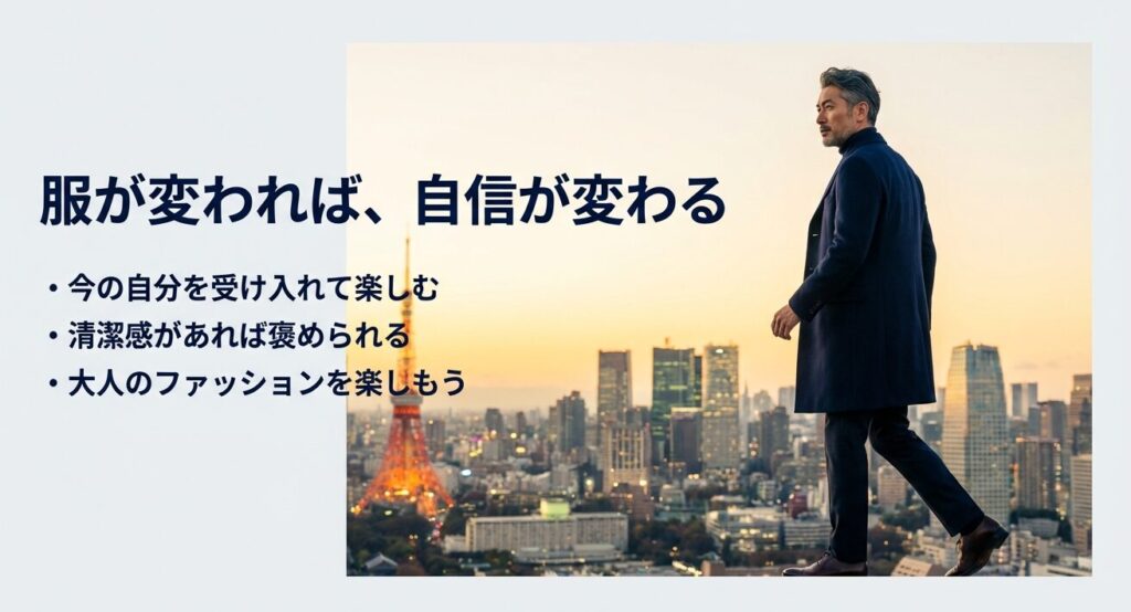 40代メンズ服をどこで買うかの正解と楽しむコツ