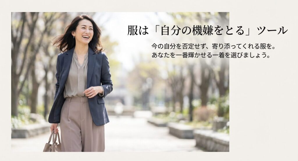 40代レディース服をどこで買うかの答えと楽しむコツ